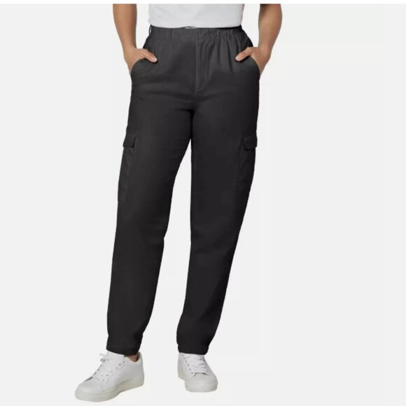 Gap Ladies' Twill Cargo Pant Black S - Picture 1 of 3
